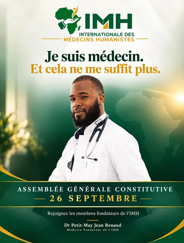 Affiche : Je suis médecin, Dr Petit-May Jean Renaud